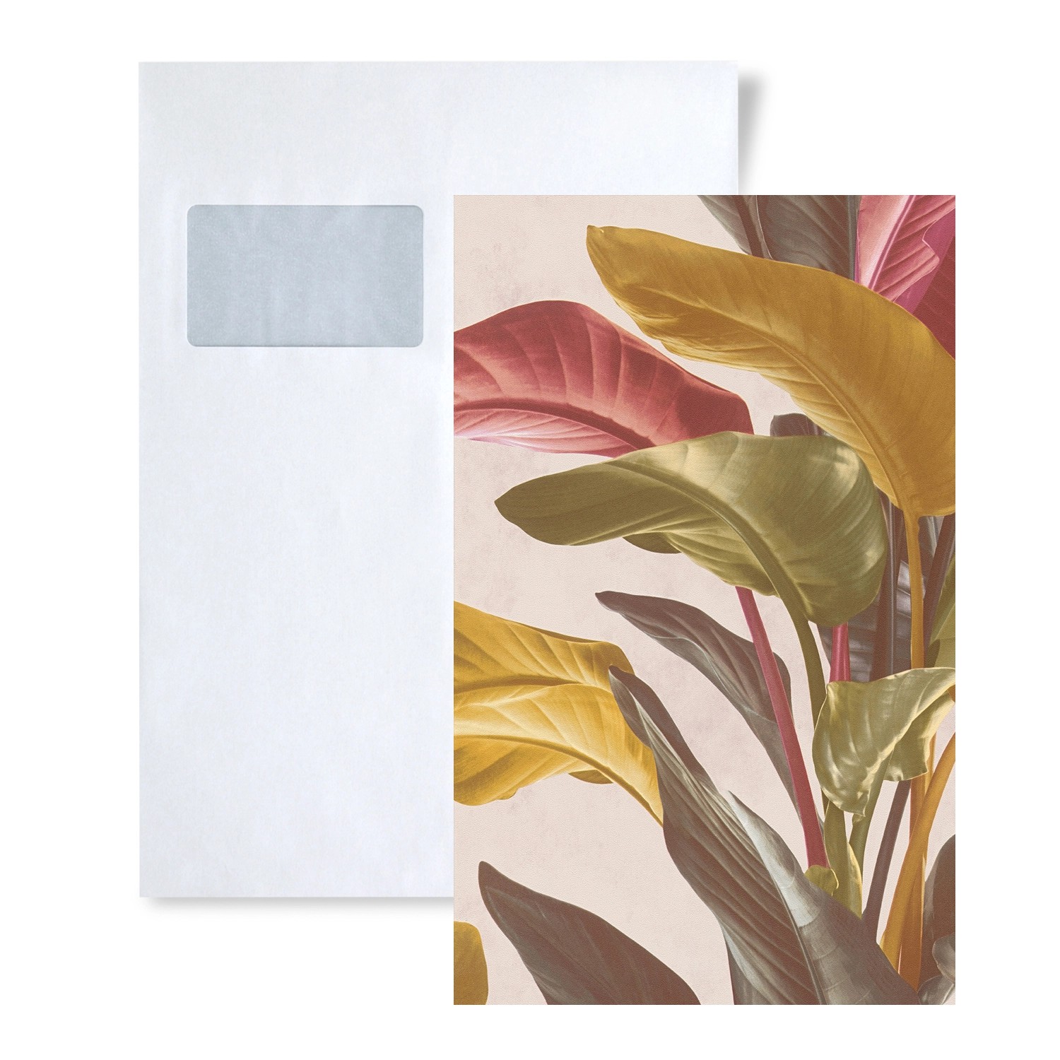 PROFHOME 1 MUSTERSTÜCK S-378622-GU DIN A4 MUSTER der Floral Tapete günstig online kaufen