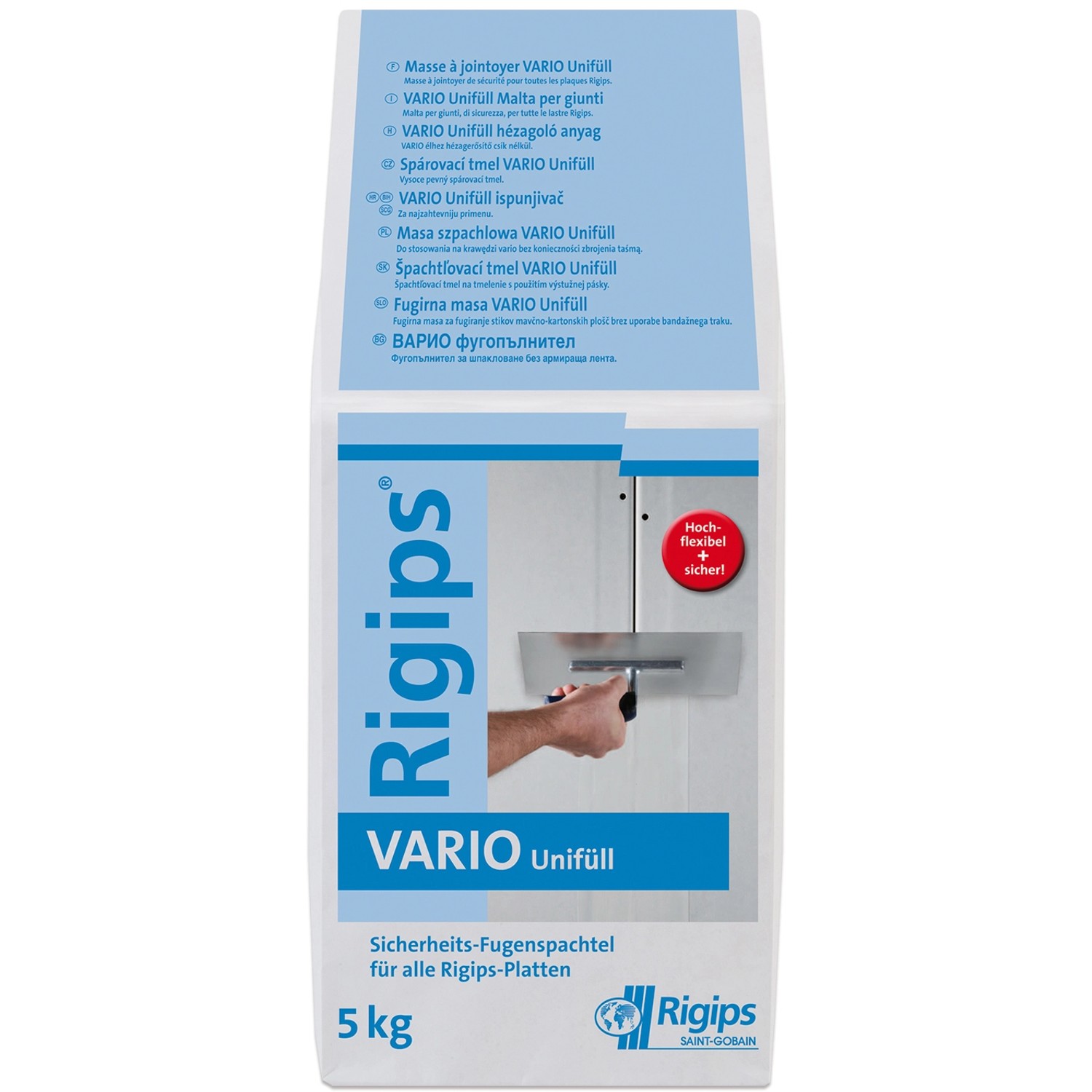 Rigips Fugenspachtel Vario Unifüll 5 kg