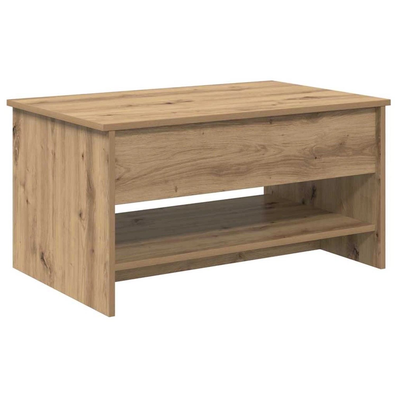 vidaXL Couchtisch Artisan-Eiche 80 x 50,5 x 41,5 cm Holzwerkstoff 880714 günstig online kaufen
