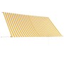 vidaXL Einziehbare Markise 300x150 cm Gelb und Weiß 143755_4