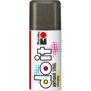 Marabu do it Colorspray Antique Steel, Antik Graphit, 150ml Dose.