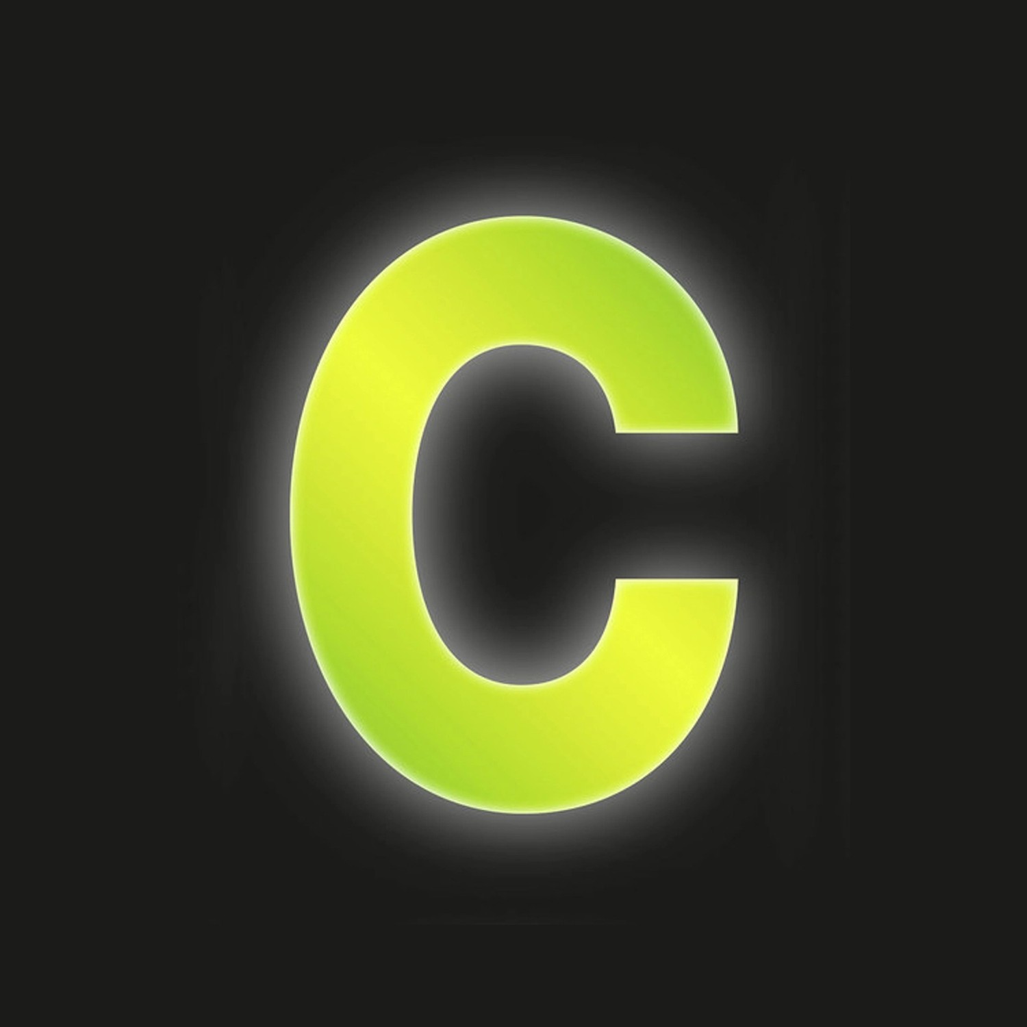 Conacord Klebebuchstabe C Reflektierend 8 cm Gelb günstig online kaufen