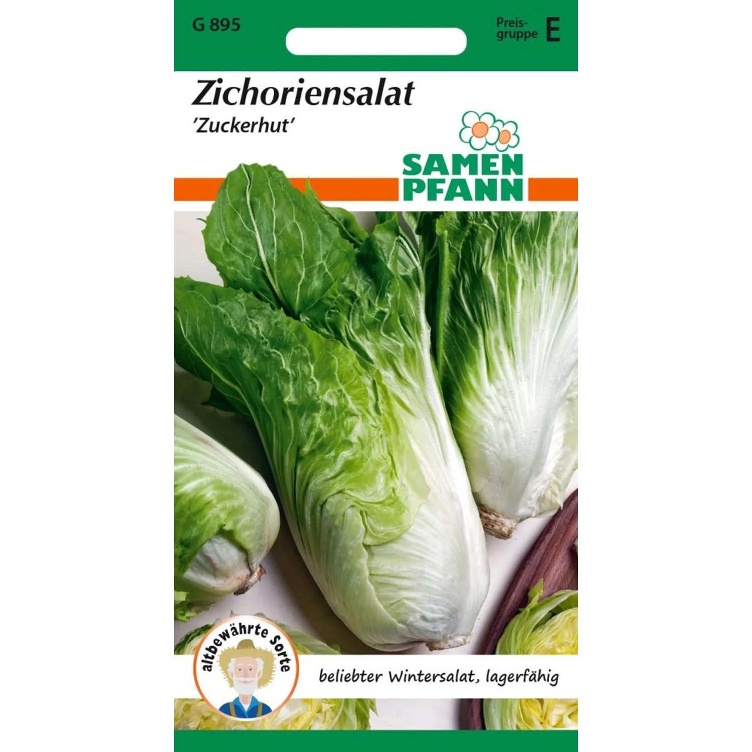 SAMEN PFANN Zichoriensalat Zuckerhut