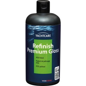 Yachtcare Refinish Premium Gloss Bootslack, 500ml Flasche für GFK- und Gelcoatoberflächen.