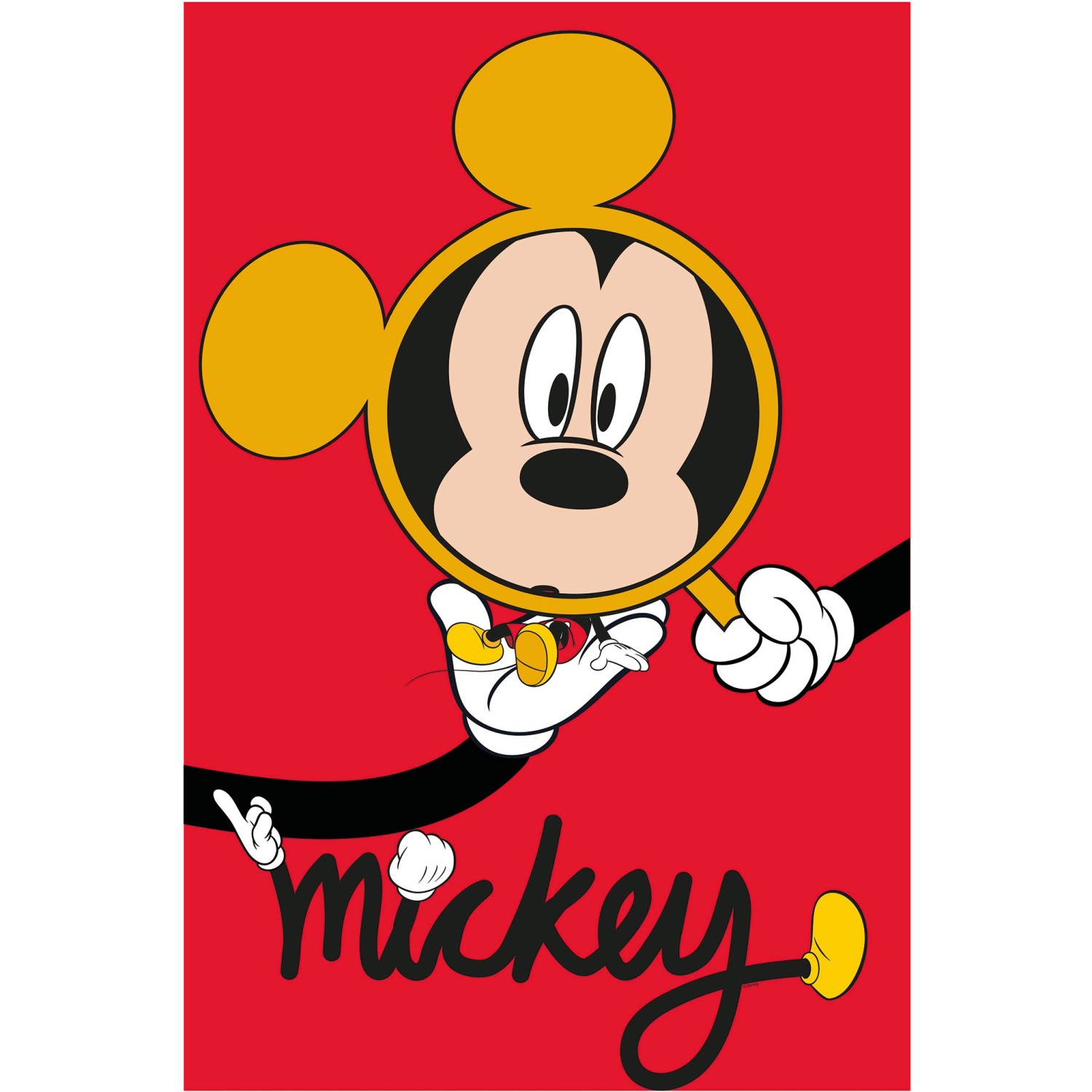 Komar Wandbild Mickey Mouse Glass 50 x 70 cm