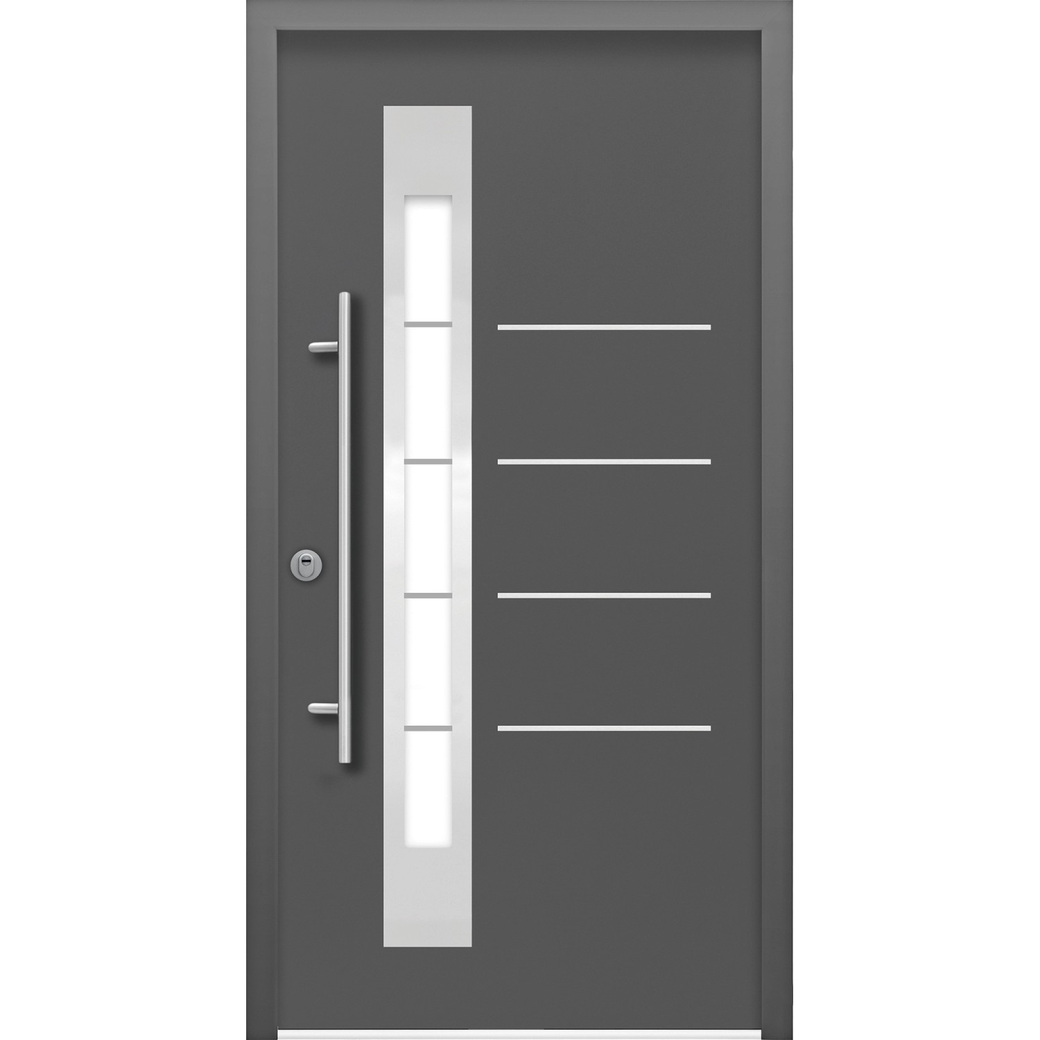 Splendoor Thermospace Sicherheits-Haustür Berlin Prime RC2 Anthr. 100x210 c günstig online kaufen