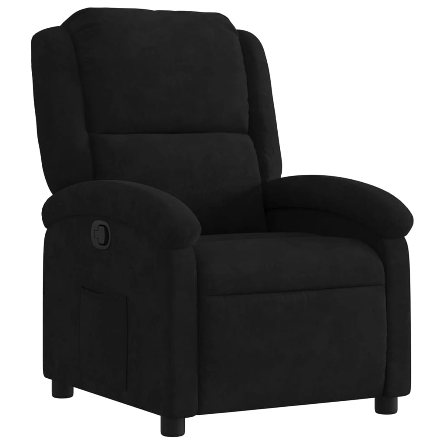 vidaXL Relaxsessel Schwarzer Samt 3205493 günstig online kaufen