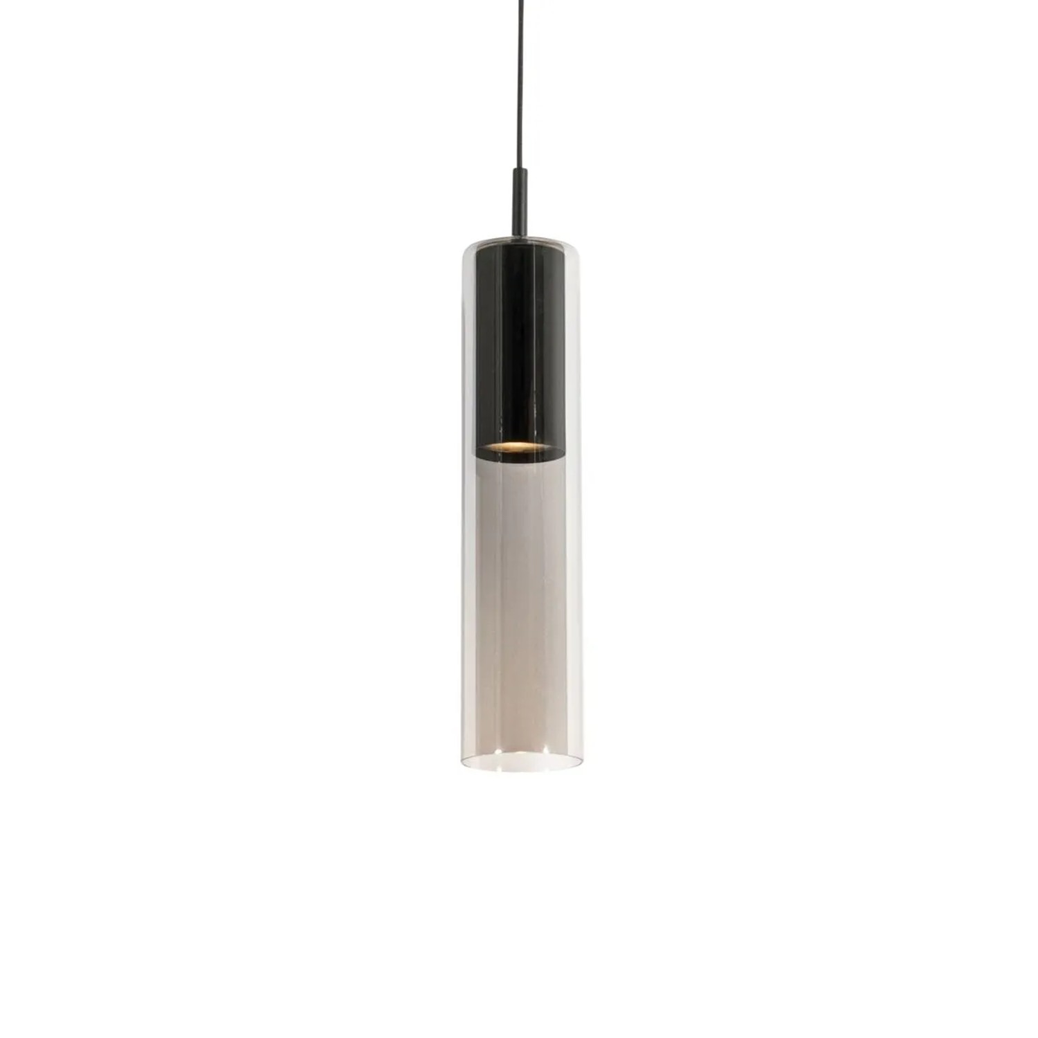 QAZQA Moderne Schwarze Pendelleuchte für Schienensystem 1-phasig Iconic Lloyd