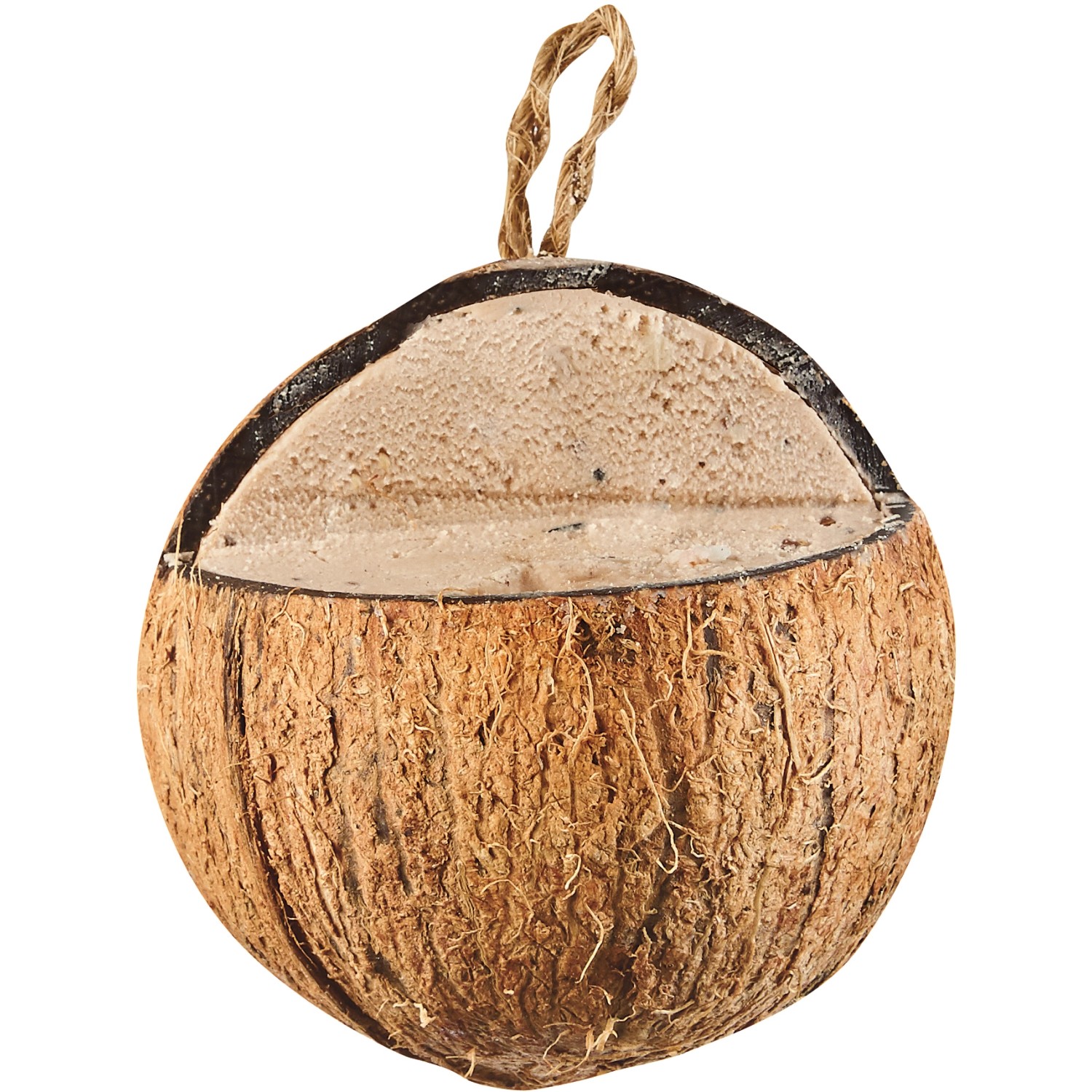 Elles Wildvogelfutter Kokosnuss mit Erdnussbutter 400 g