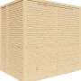 Bertilo Holz-Gartenhaus Box 2 aus FSC®-zertifiziertem Holz mit Doppeltür und Rhombusprofil.