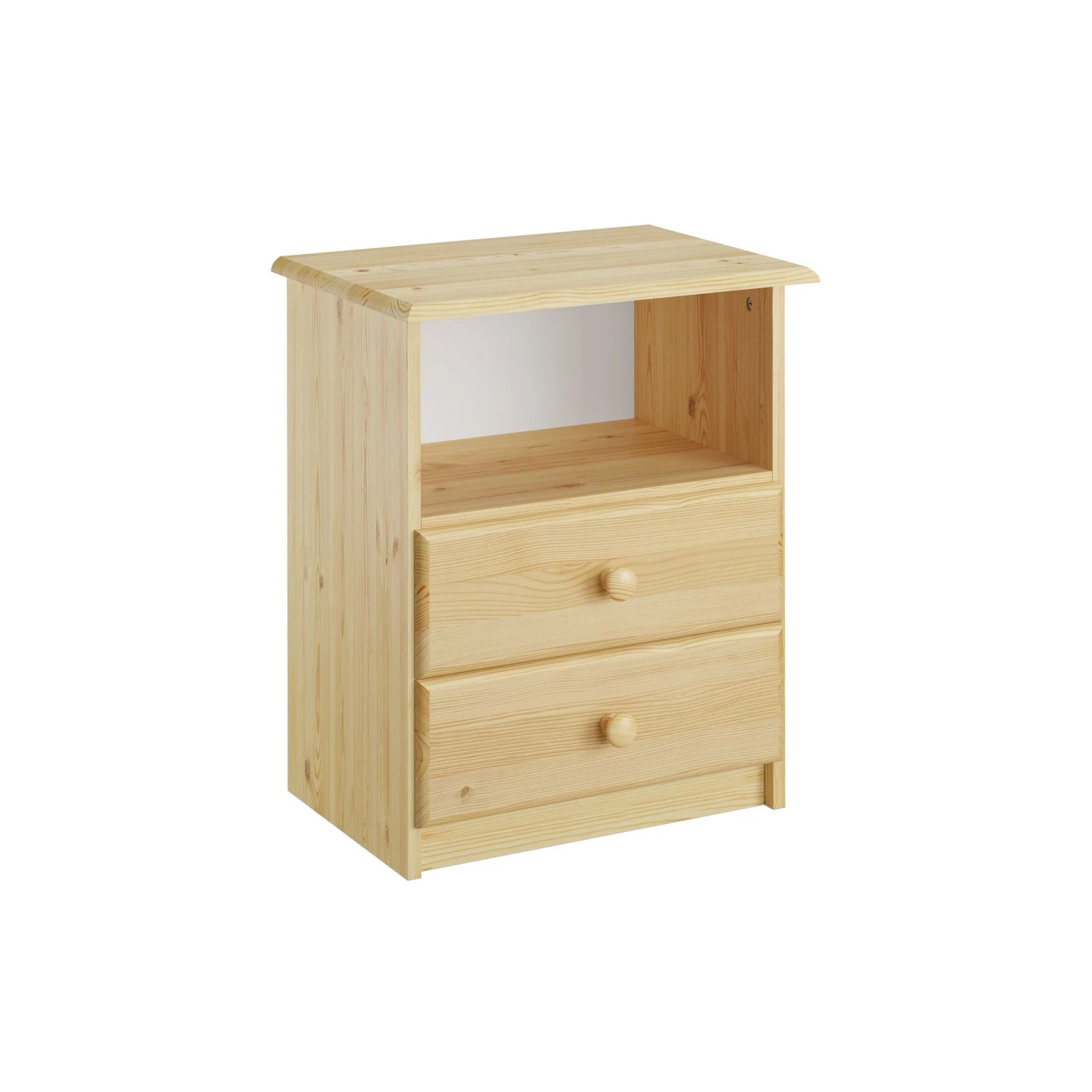 Erst-Holz Nachttisch für Höhere Betten/Seniorenbetten