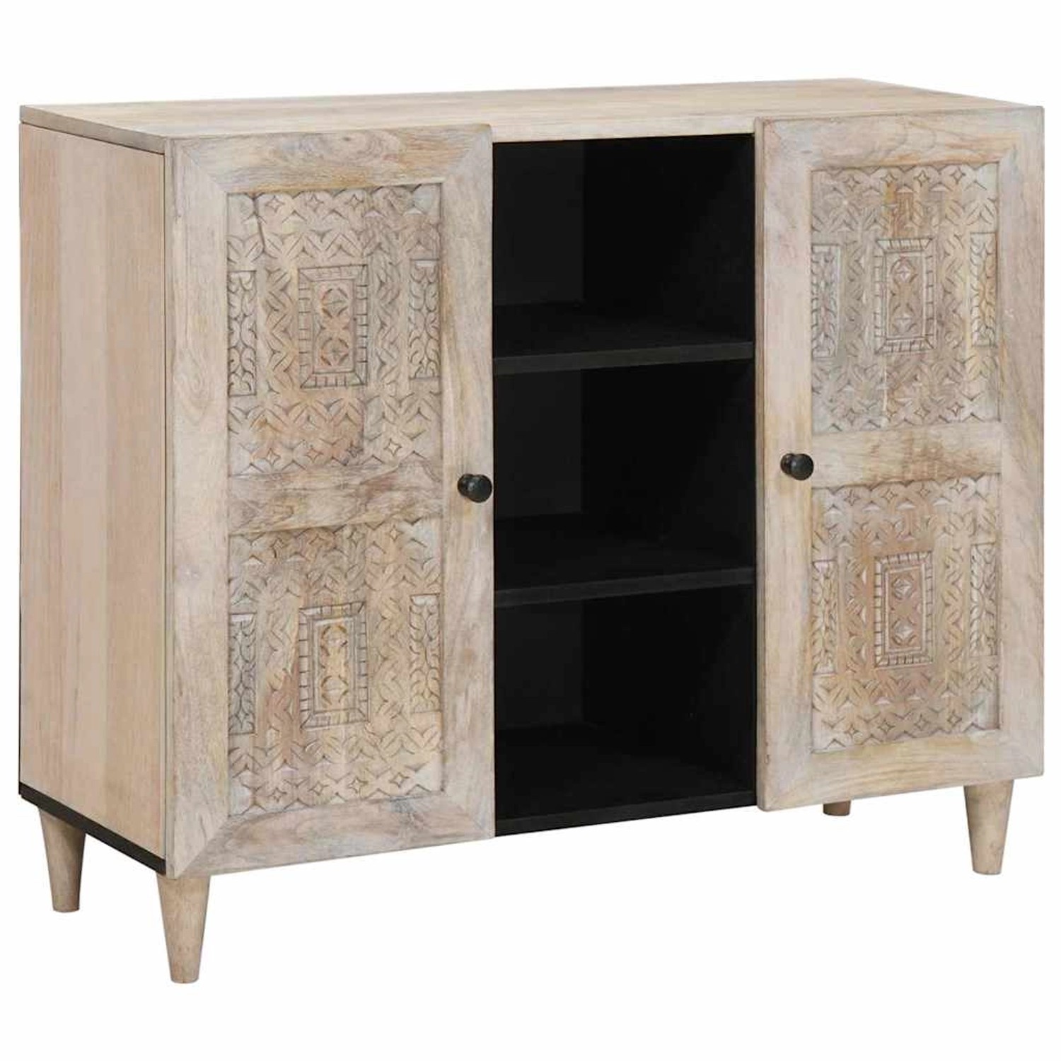 vidaXL Sideboard Weiß 33,5 x 90 x 75 cm 4018144 günstig online kaufen