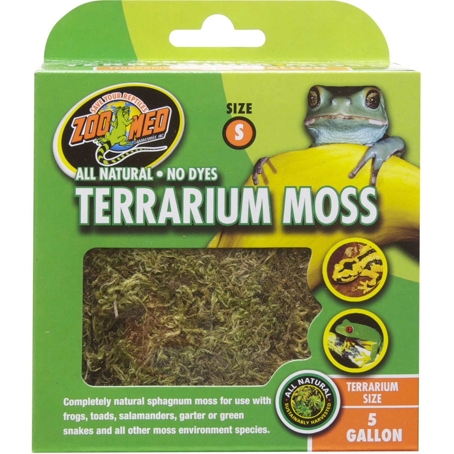 ZooMed Terraristik Moos Terrarium Moos 1,31 l