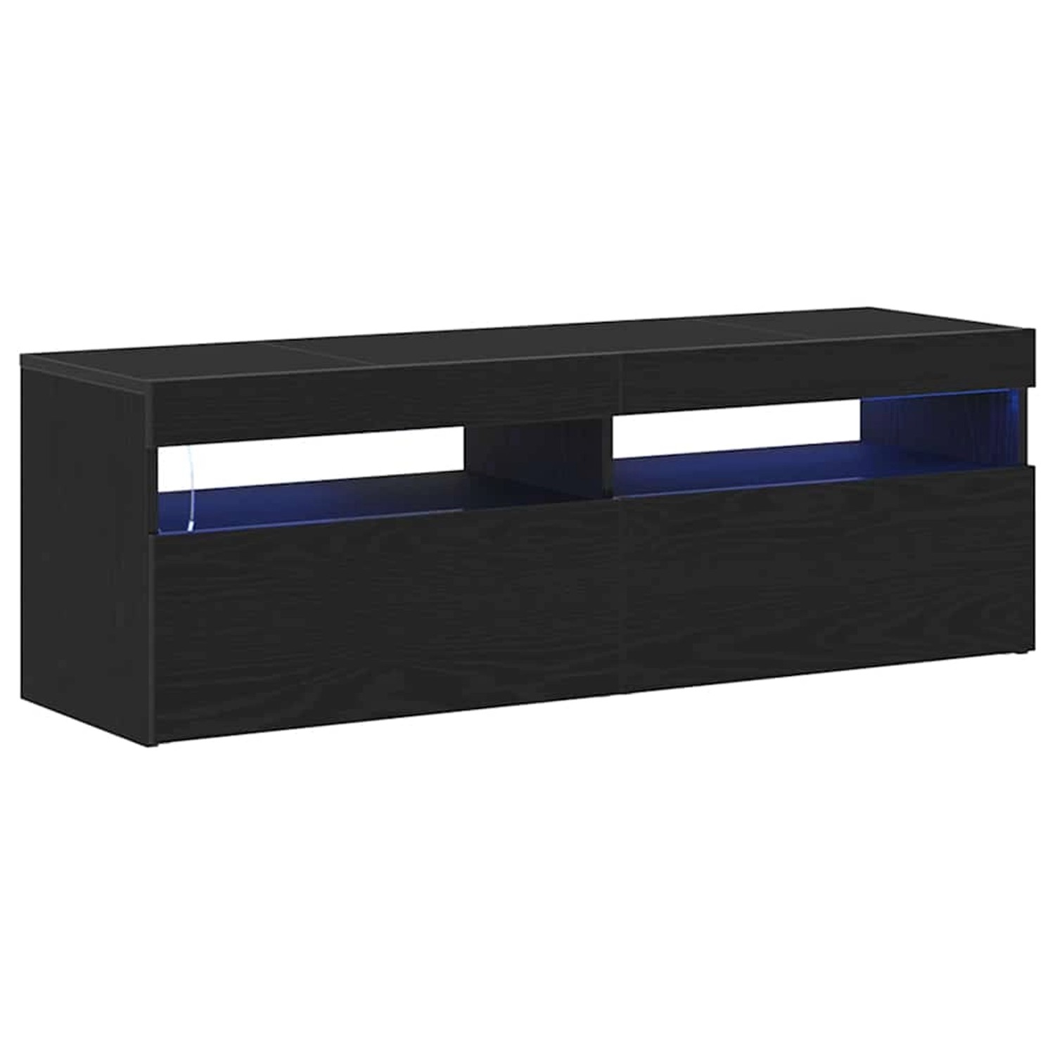 vidaXL TV-Schrank Schwarz 120 x 35 x 40 cm Holzwerkstoff 862553 günstig online kaufen