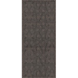 Teppichläufer Smuq Copenhagen, 67x150 cm, mit geometrischem Rautenmuster für Innen- und Außenbereiche.