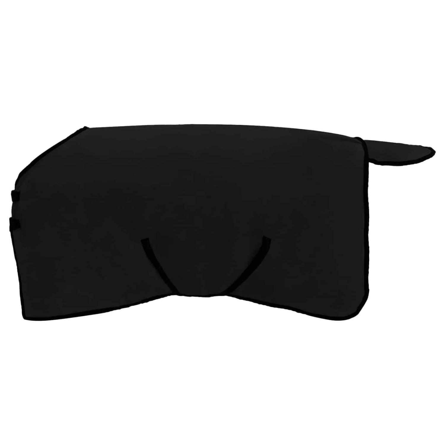 vidaXL Pferdedecke Schwarz Polyester 42013231
