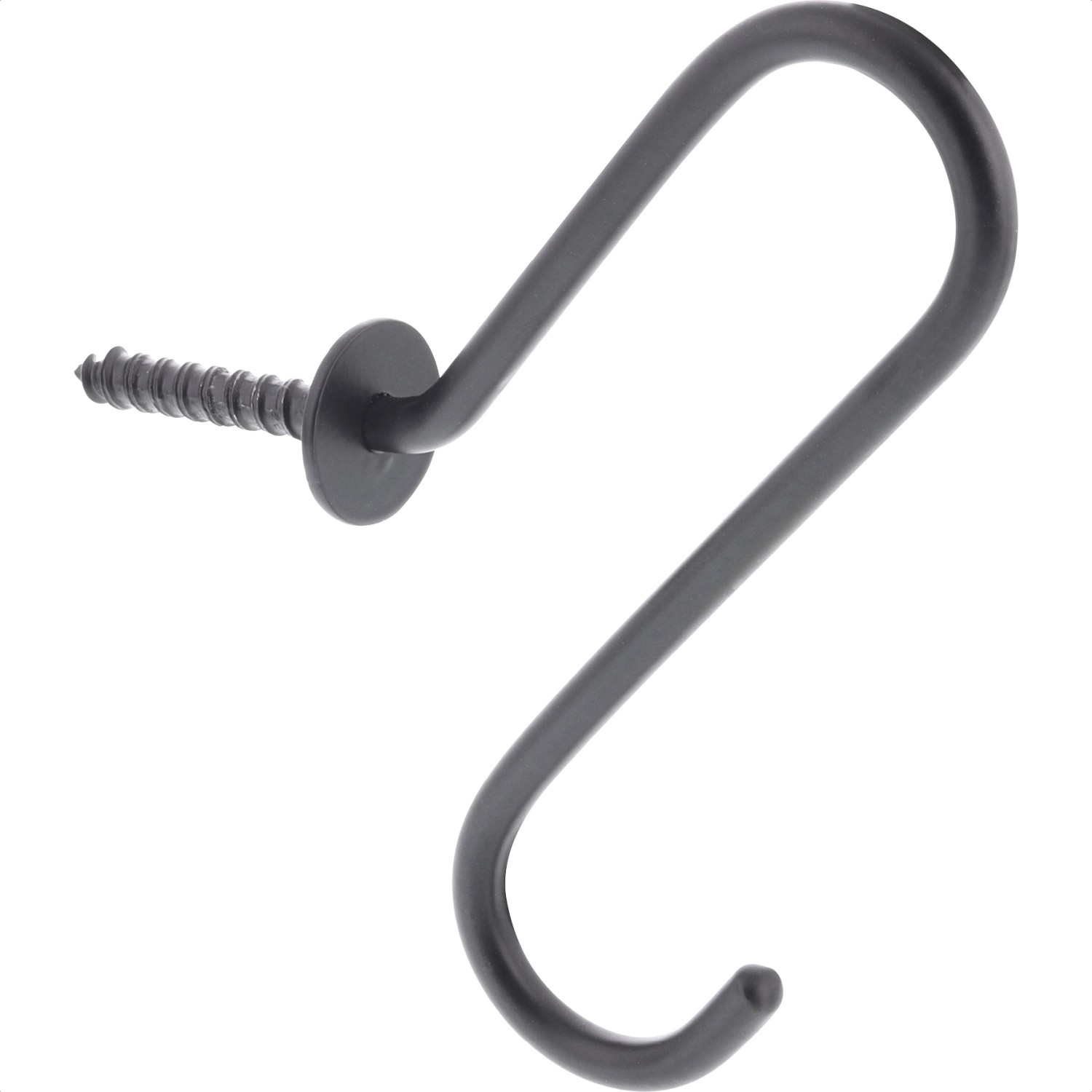 Wagner Wandhaken Hooks4home Retro 105 mm x 70 mm x 35 mm Stahl Schwarz günstig online kaufen