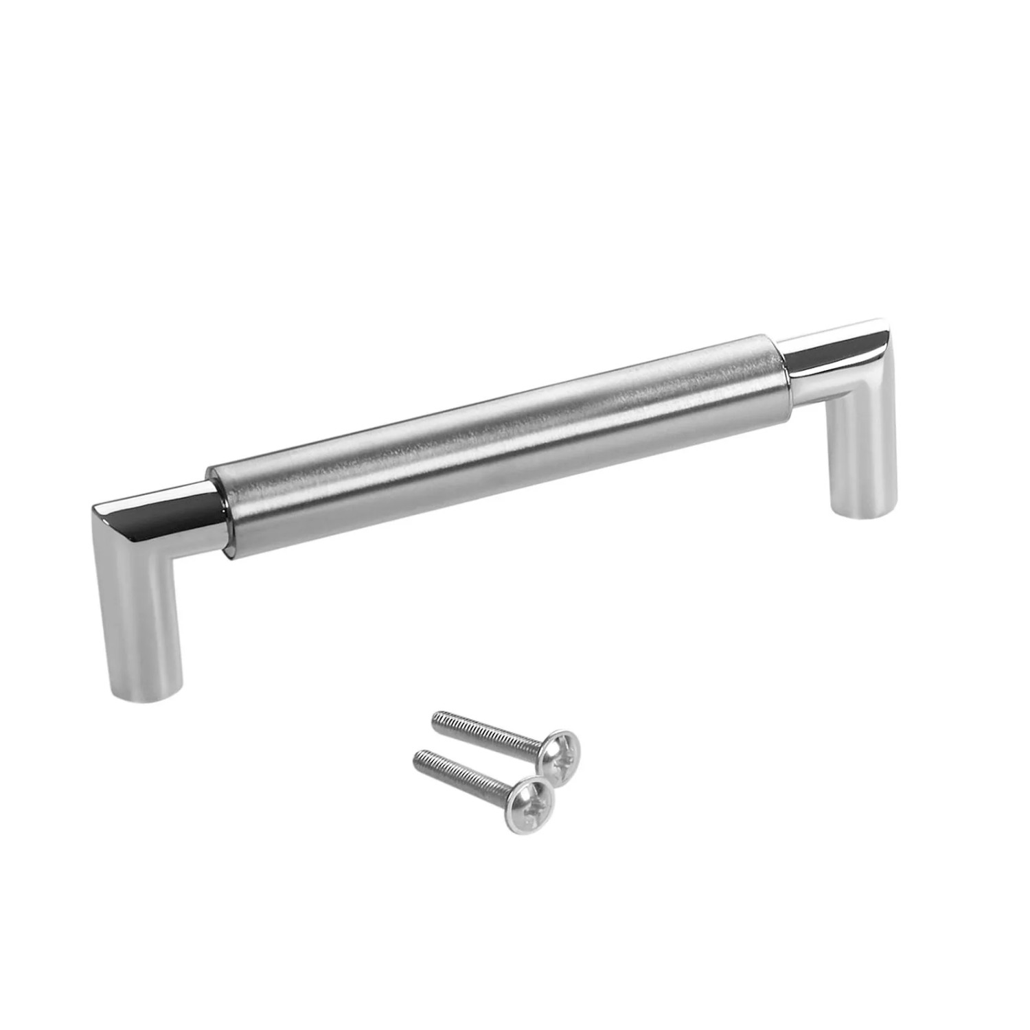 Thumbnail - SOTECH Stangengriff Relinggriff E9 BA 128 mm Edelstahl Gebürstet Chrom Poliert