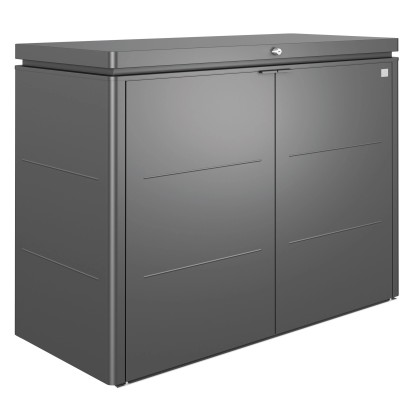 Biohort Gartenbox HighBoard 160 Dunkelgrau-Metallic