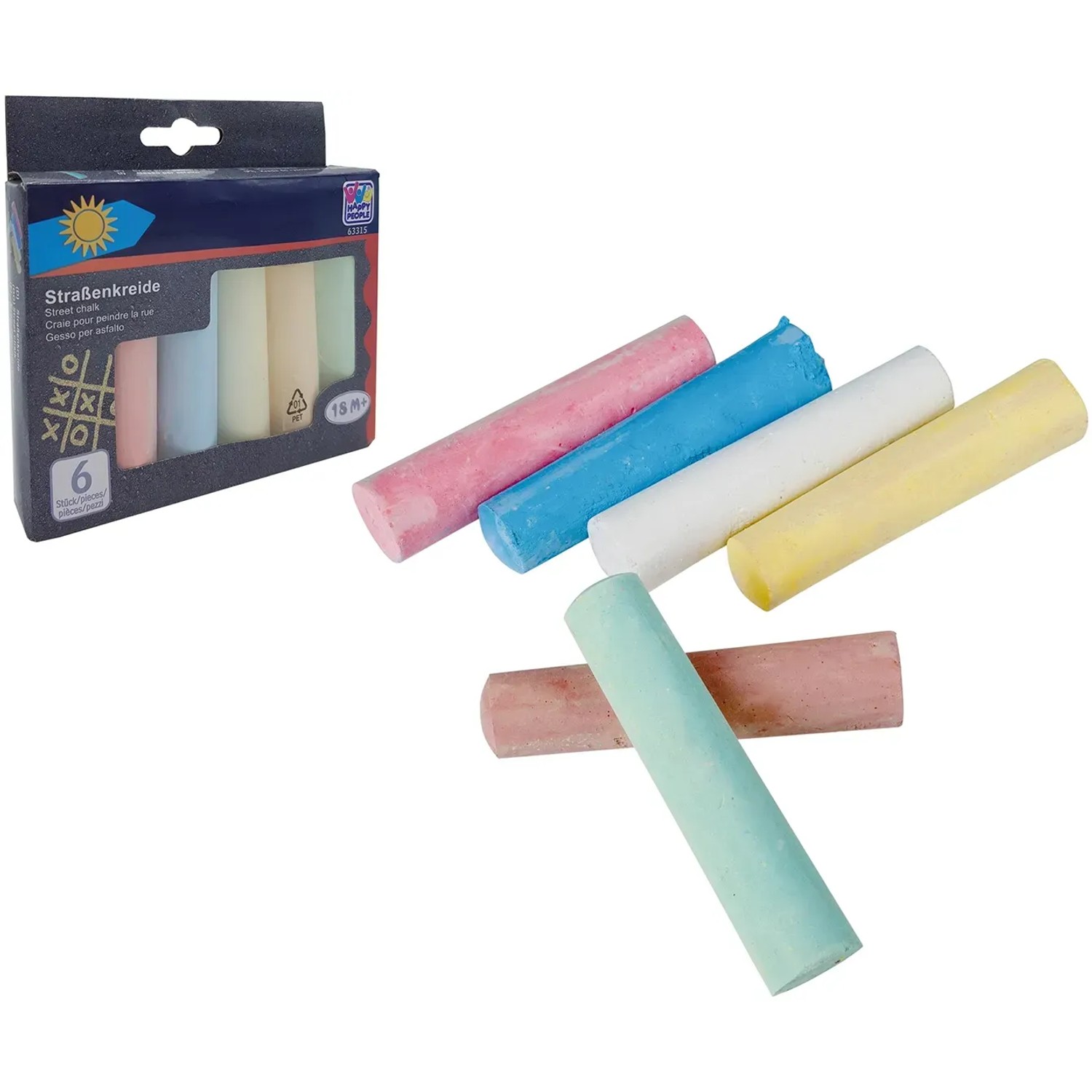 Decoart Glasmal-Marker 6er Set – Für Glas, Keramik & Metall, Lebendige Farben, 1 Mm Spitze