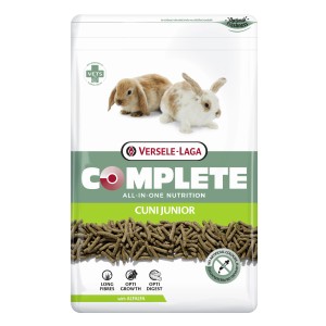 Versele-Laga Complete Cuni Junior Kaninchenfutter, 1,75kg Packung mit Kaninchenabbildung.