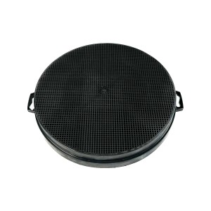 AIR2GO Aktivkohlefilter für Proline Dunstabzugshaube, runder Filter mit Gitterstruktur.