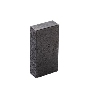 Diephaus Palisade Bree, anthrazitfarben, 25x12,5x6 cm. Betonpalisade für Einfassungen und Mauersysteme.