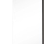 Schulte Walk In Dusche Alexa Style 2.0 mit schwarzem Rahmen und klarer Glasfront, 200x120 cm.