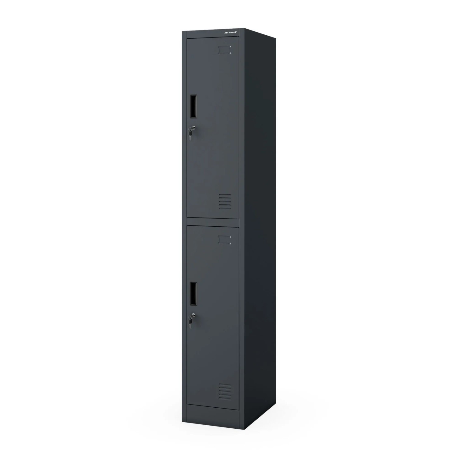 JAN NOWAK Sozialschrank IGOR 1 PLUS 185 x 32 x 45 cm Anthrazit