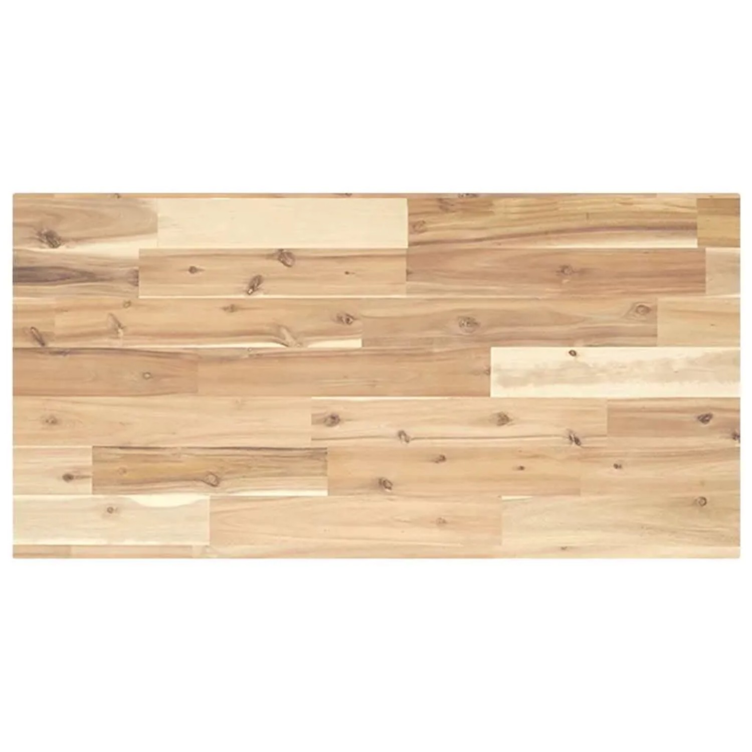 vidaXL Tischplatte 60x40x2 cm Rechteckig Massivholz Akazie 4008744
