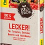 Floragard Bio-Tomaten- und Gemüseerde Lecker, 40 l Sack mit Gemüseabbildung.