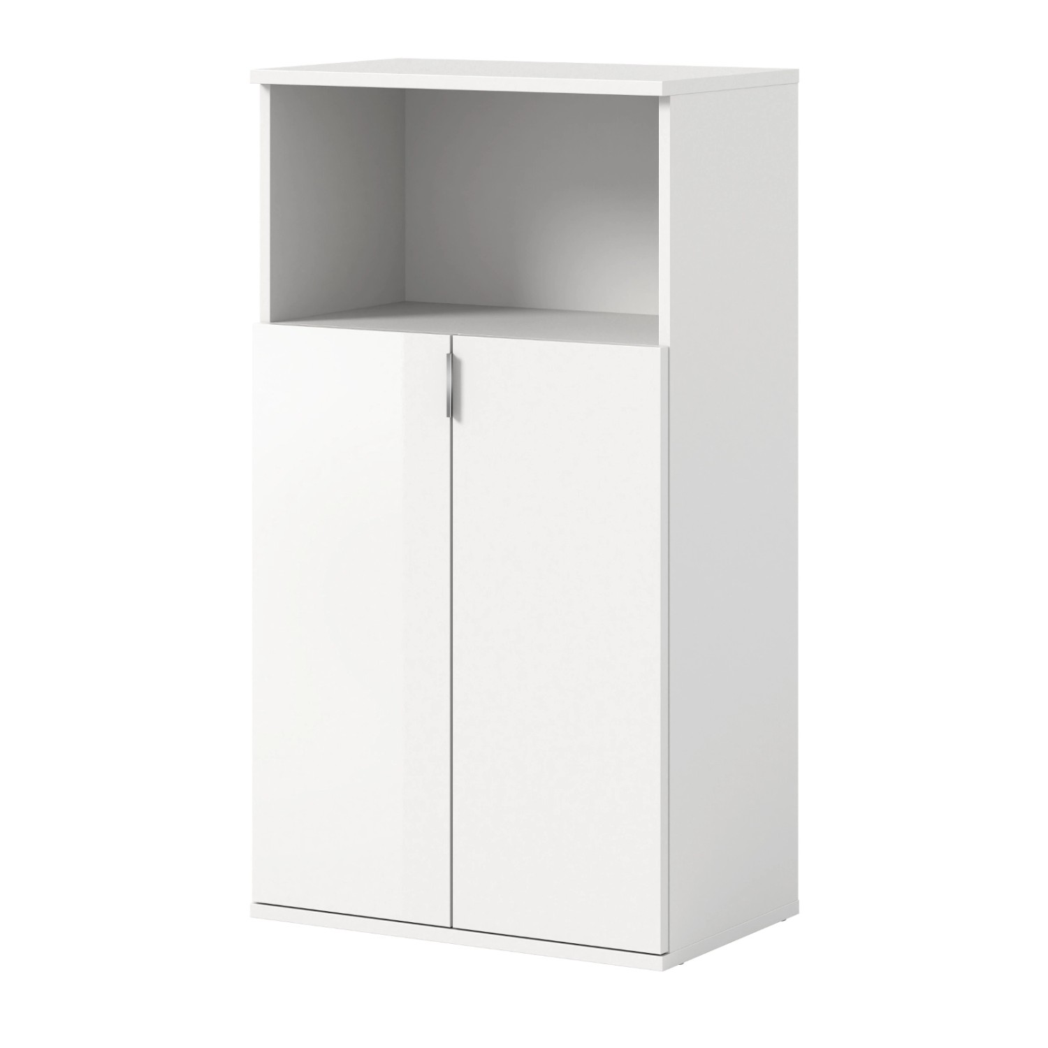 Inn.Furn Kommode in Weiß Hochglanz 61 x 110 cm SystemX günstig online kaufen