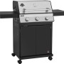 Jamestown Gasgrill Kane mit 3 Brennern, modularem Grillrostsystem und einklappbaren Seitentischen.