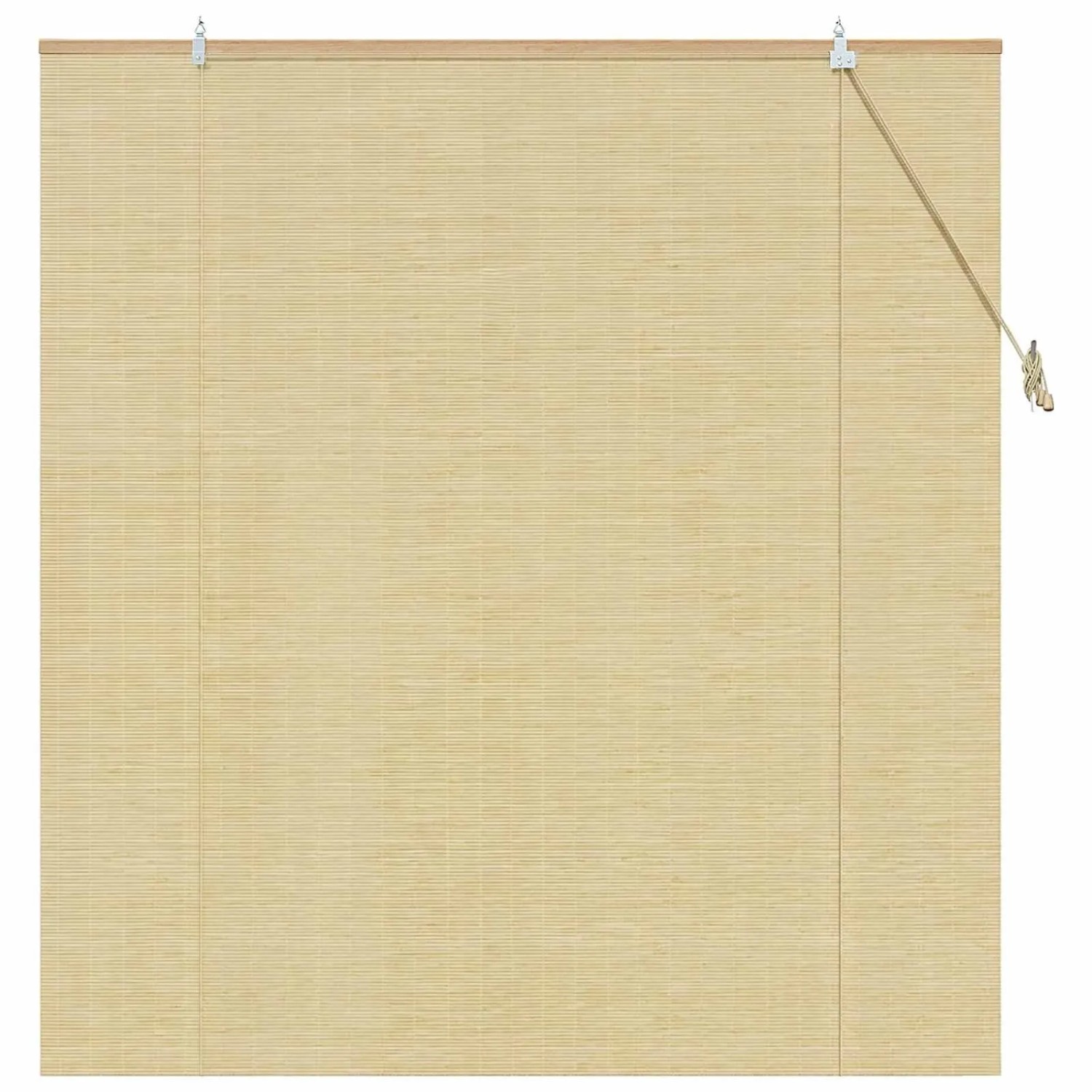vidaXL Rollo Natur 130 x 160 cm Bambus 42039754