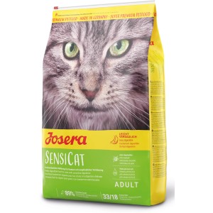 Josera SensiCat Katzen-Trockenfutter 10kg für sensible Katzen mit schonender Verdauung.
