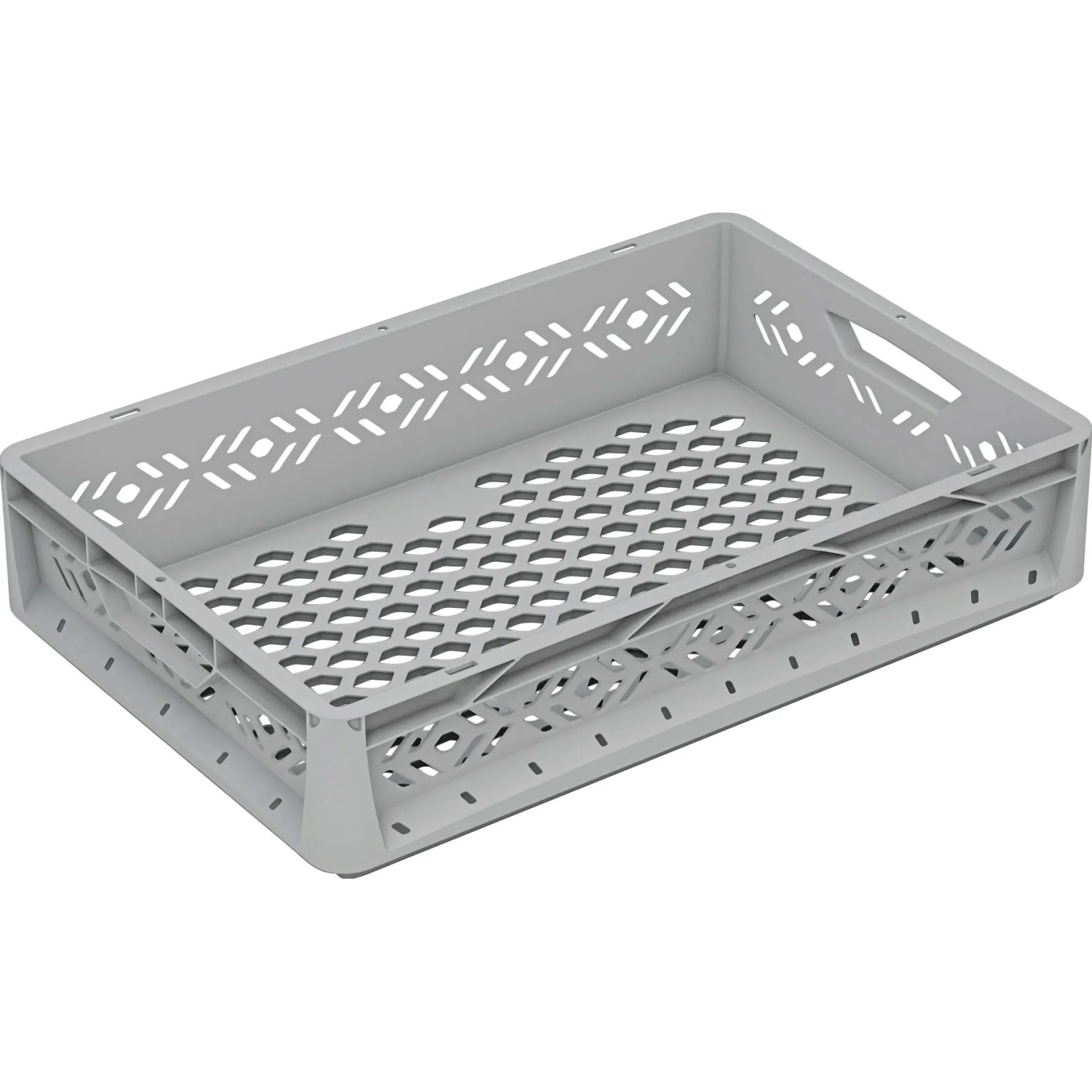 16 Eurobox Contenitori Impilabili 20x15x12 Cm Grigio – Set Da 16 Con Metro Omaggio, Made In Germany