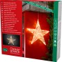 Konstsmide LED-Stern aus Acryl, 24 warmweiße Dioden, für die Weihnachtsdeko im Innenbereich.