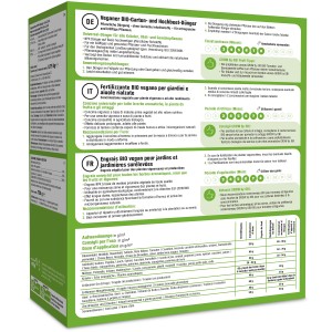 GROW by OBI Veganer Bio-Dünger für Garten und Hochbeet, 750g Packung.