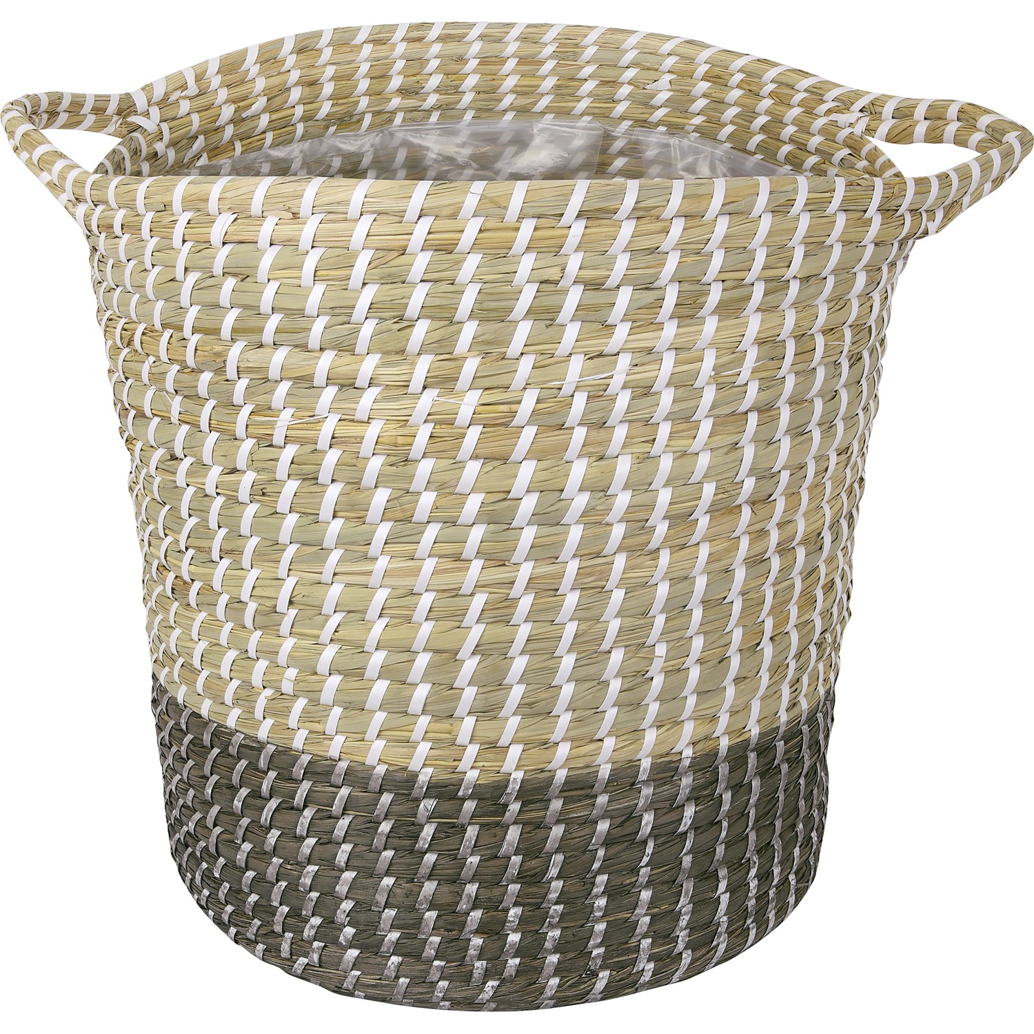 Pflanzkorb Seegras Ø 38 cm x 40 cm NaturGrau kaufen bei OBI