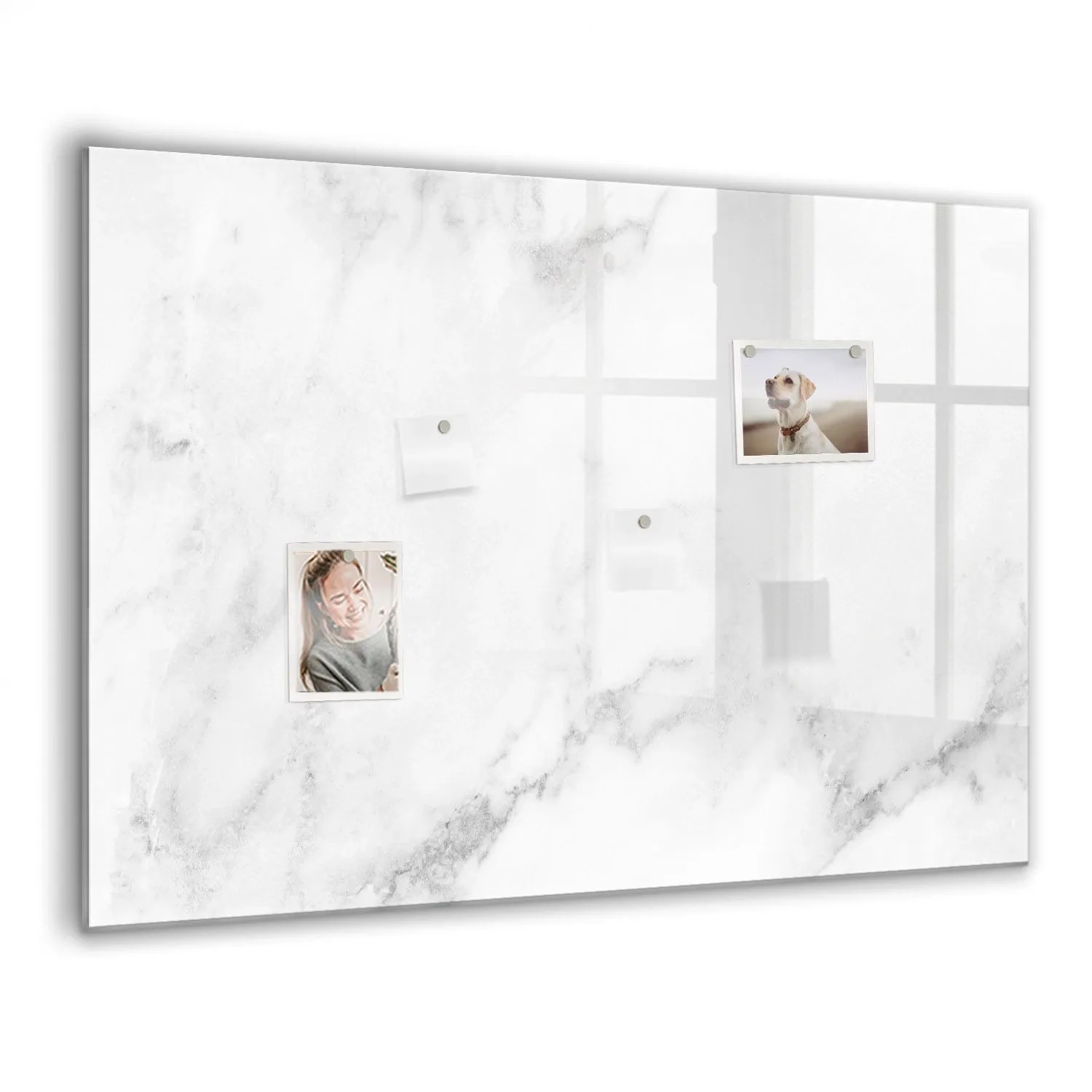 Tulup Glasmagnettafel Beschreibbar Marmor 100x70 cm Magnettafel Wand Glas S günstig online kaufen