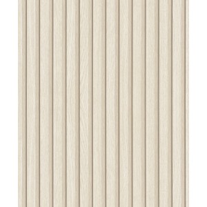 Beige Vliestapete in Holzoptik mit Streifen von Marburg Botanica 2.