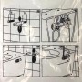 Montageanleitung für Swiss Aqua Technologies Wand-WC/Bidet Spezialbefestigung, verdeckt.