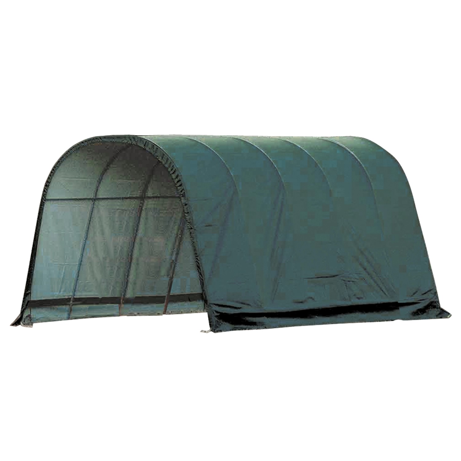 ShelterLogic Folien-Weidezelt Run-In-Shed 6,10 m x 4 m x 3 m Grün