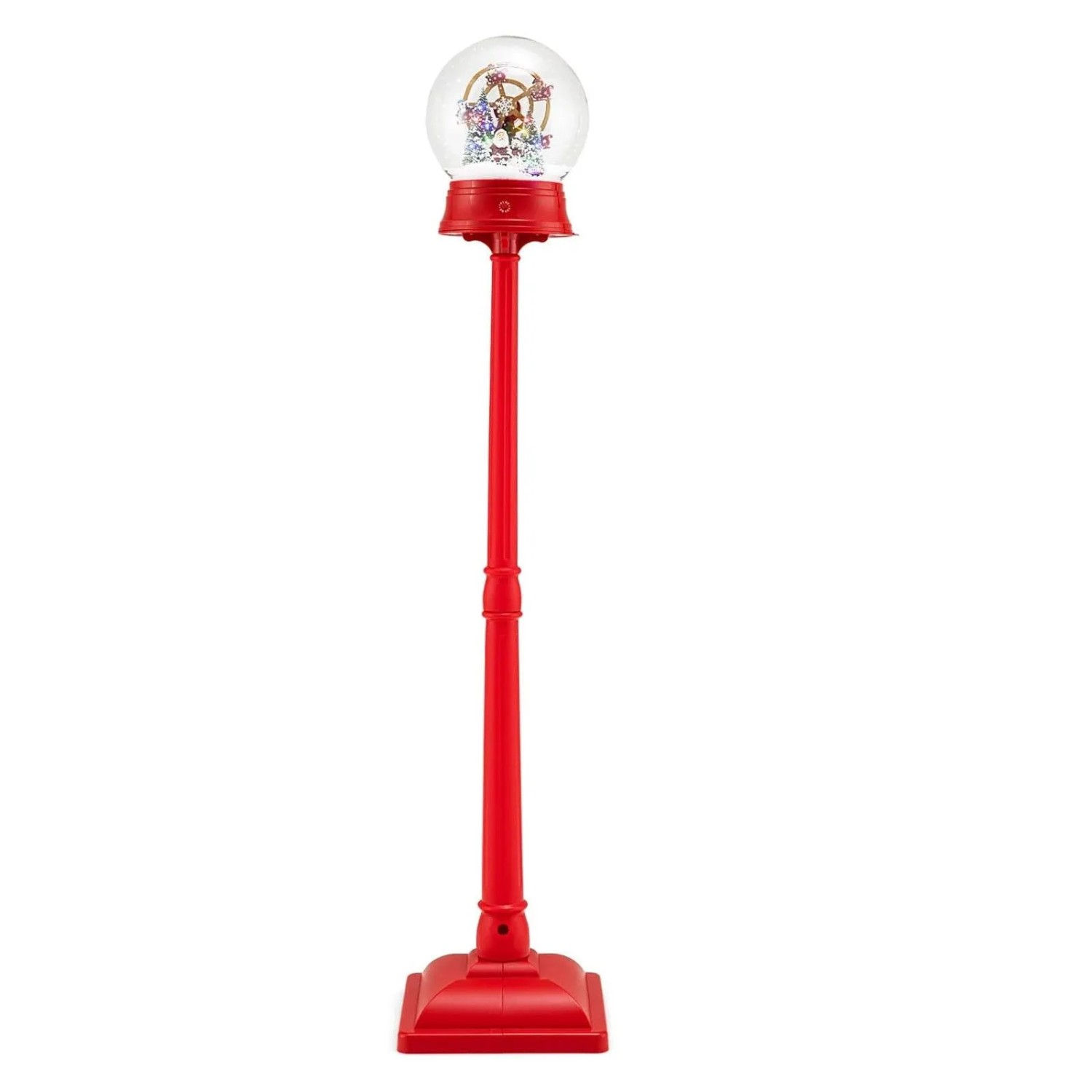 Costway Weihnachtslaterne Beleuchtet Weihnachtsdeko mit Musik 153cm günstig online kaufen