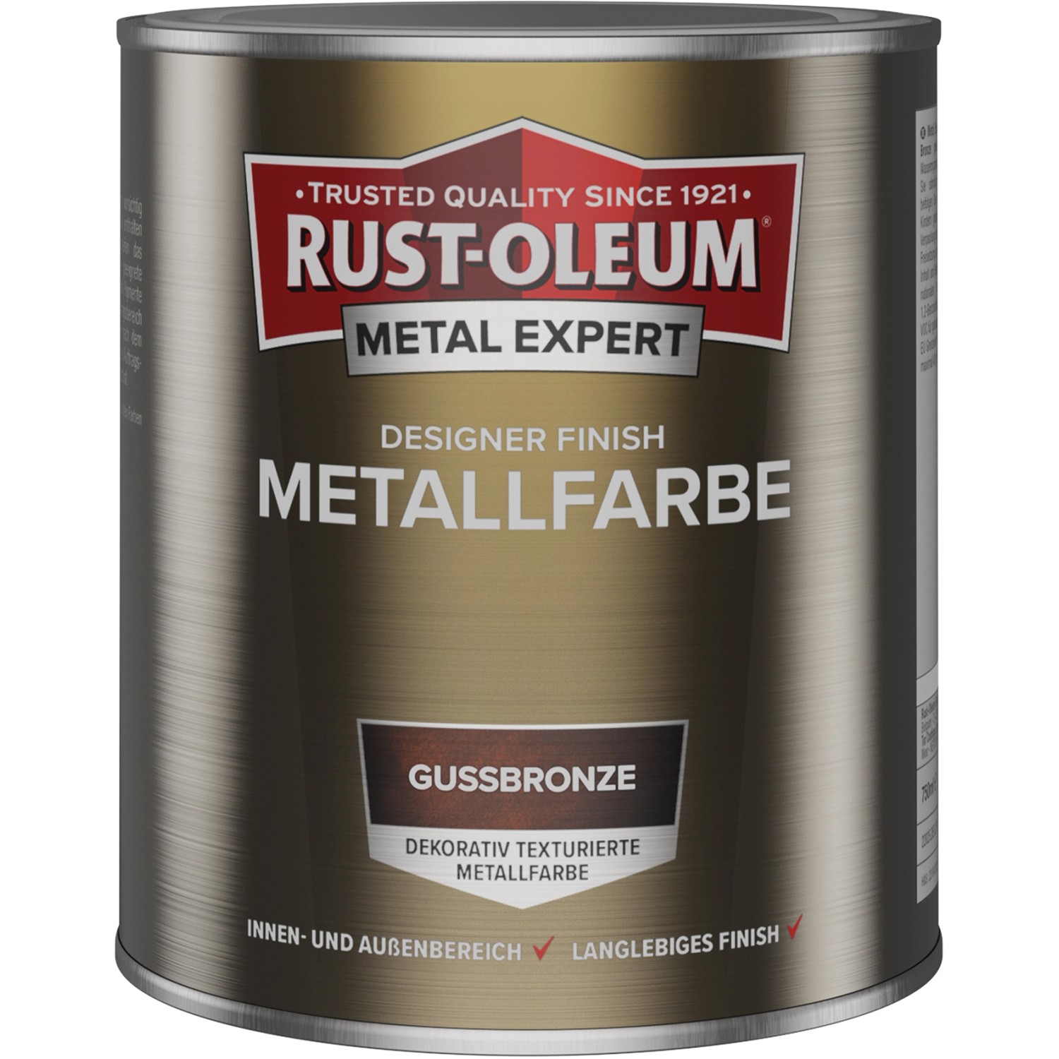 Rust-Oleum Metal Expert Designer Finish Gussbronze 750 ml