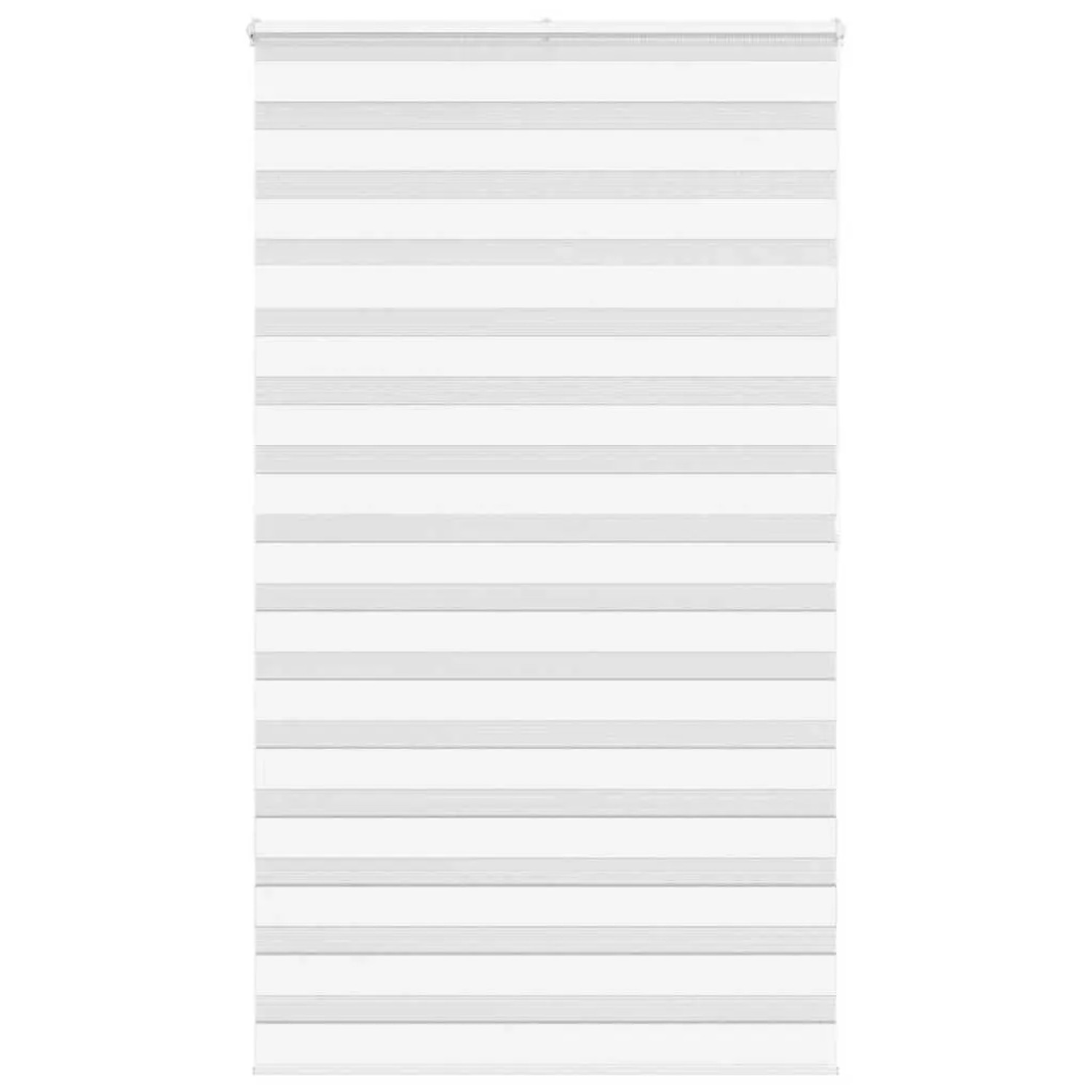 vidaXL Doppelrollo Weiß 120x200 cm Stoffbreite 115,9 cm Polyester 4014785 günstig online kaufen