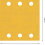 Bosch Expert Schleifblatt C470, K240, 115x107mm, 10er-Pack für Schwingschleifer.