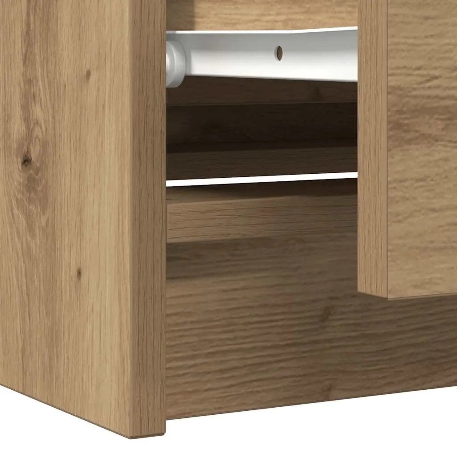 vidaXL TV-Schrank Artisan-Eiche 100x35x54 cm Holzwerkstoff 861813_10