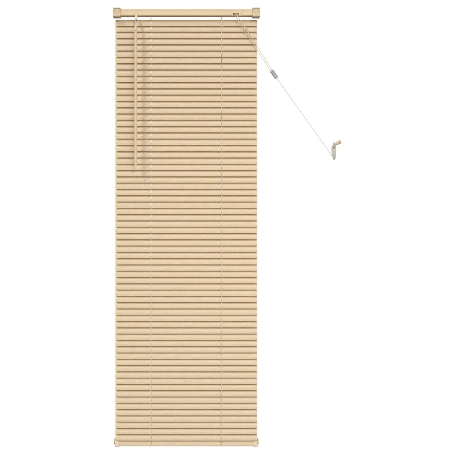 vidaXL Venetianer Jalousie Hellbraun mit Muster 150 x 50 cm PVC 42003759 günstig online kaufen