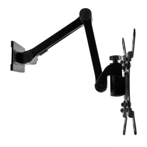 SOTECH Universal TV Wandhalterung 13 Bis 43 Zoll 2 Armig Drehbar Schwenkbar